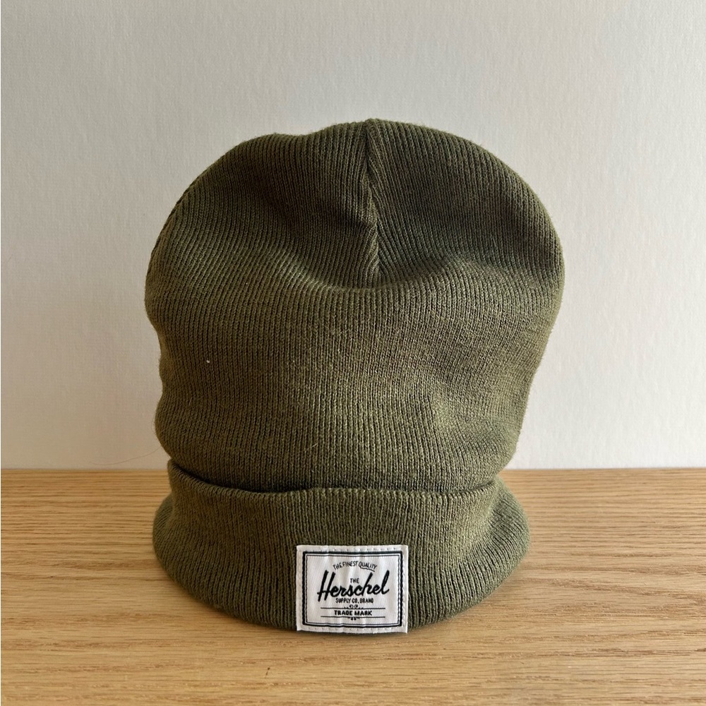 Herschel Supply Company Khaki Knit Beanie